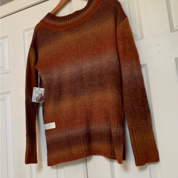 Womens V Neck Long Sleeve Pullover Sweater Brand New with Tags - Picture 6 of 7